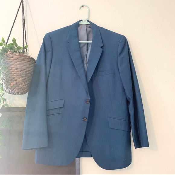 Cool Blue Sport Coat - Picture 1 of 4